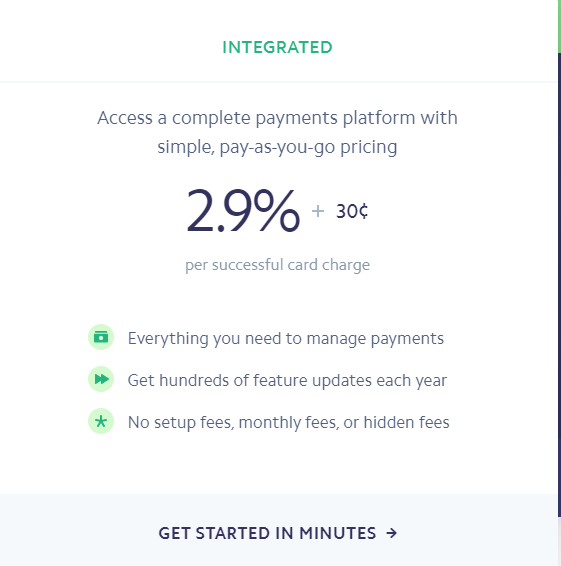 stripe transection fee